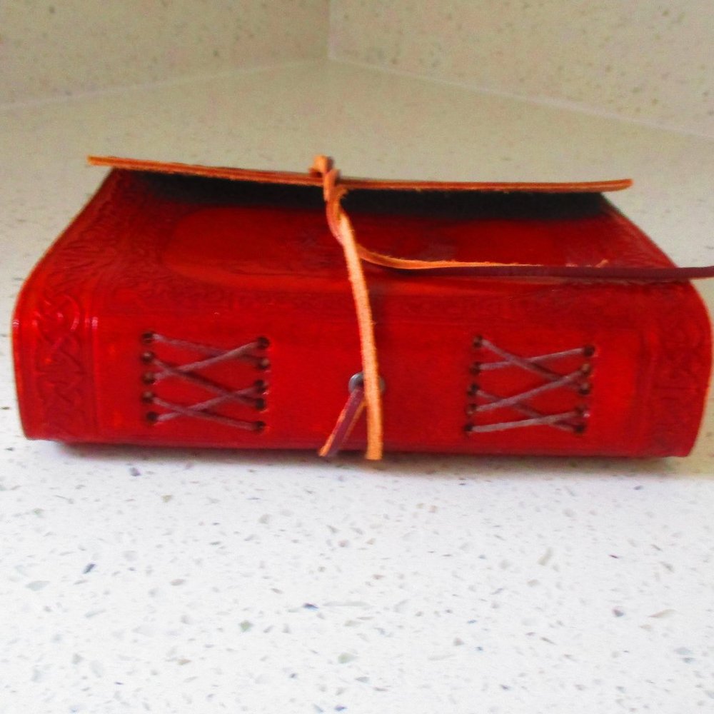 Handmade Hand Tooled Leather Journal - Picture 14 of 14